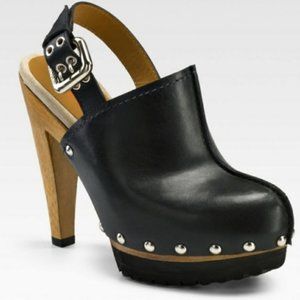 KORS Michael Kors Claudia Slingback Clogs 7.5M